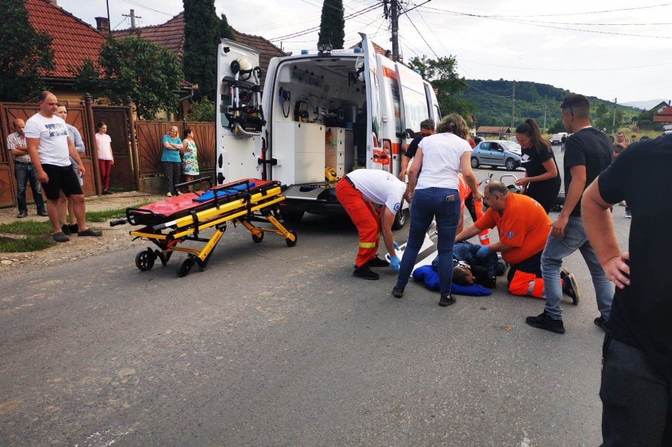Nem súlyos az elütött motoros állapota