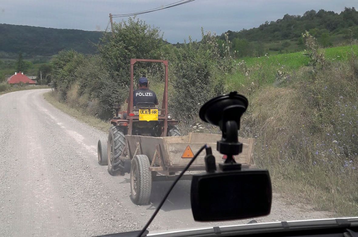 Német különleges alakulat Kányád mellett