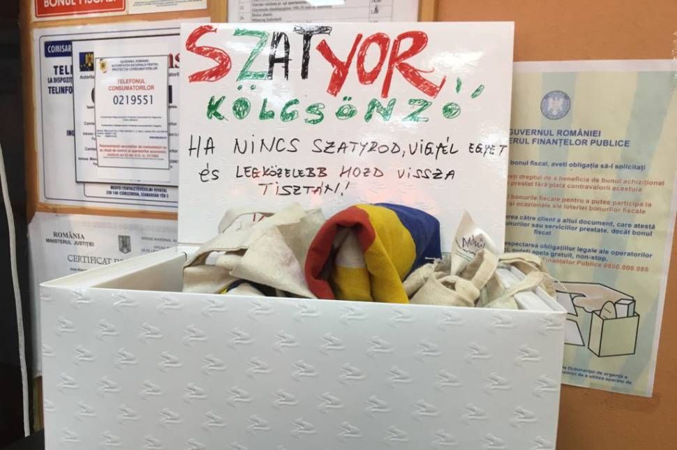 Megint elfelejtettél zacskót vinni a boltba!