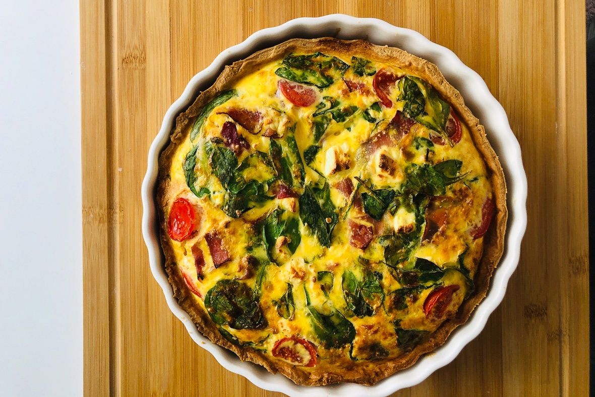 Egy quiche finomság francia módra