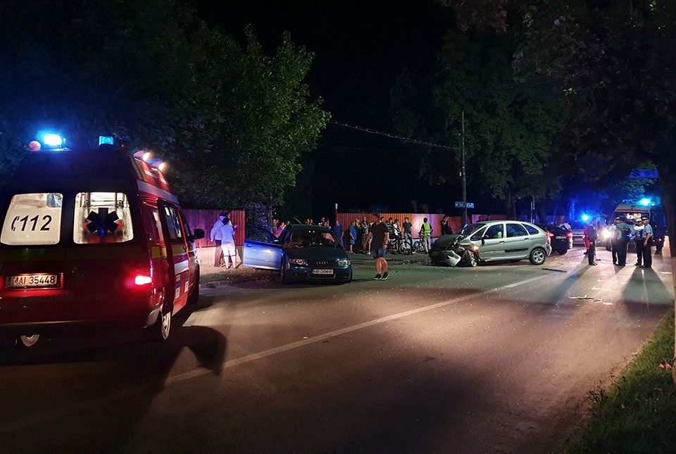Három autó ütközött a Lejtő utcánál