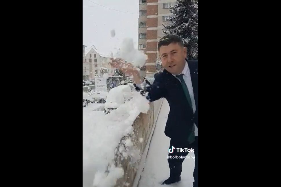 Borboly megyében havazik!