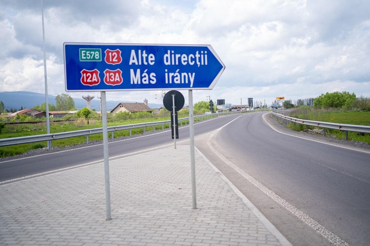 Itt kell letérni, ha más irányba mész!
