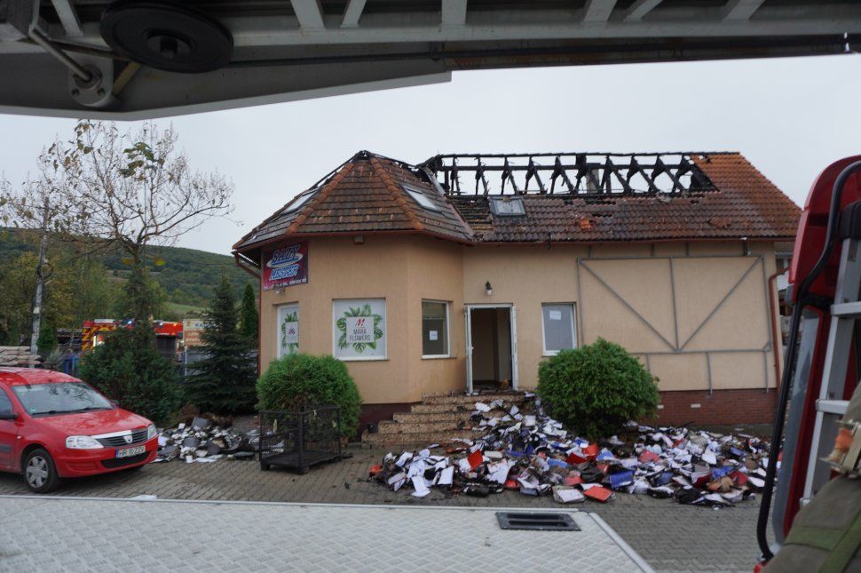 Leégett a Sazy tetőzete