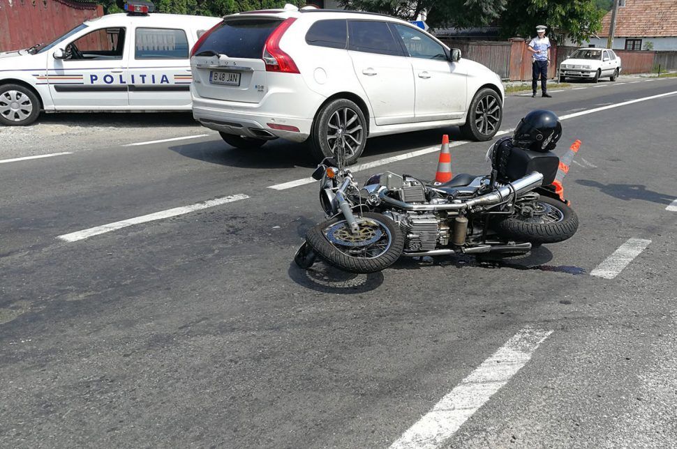 Elütöttek egy motorost