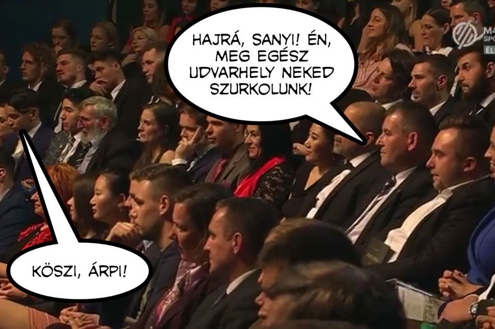 Olimpikonok közt a polgármester