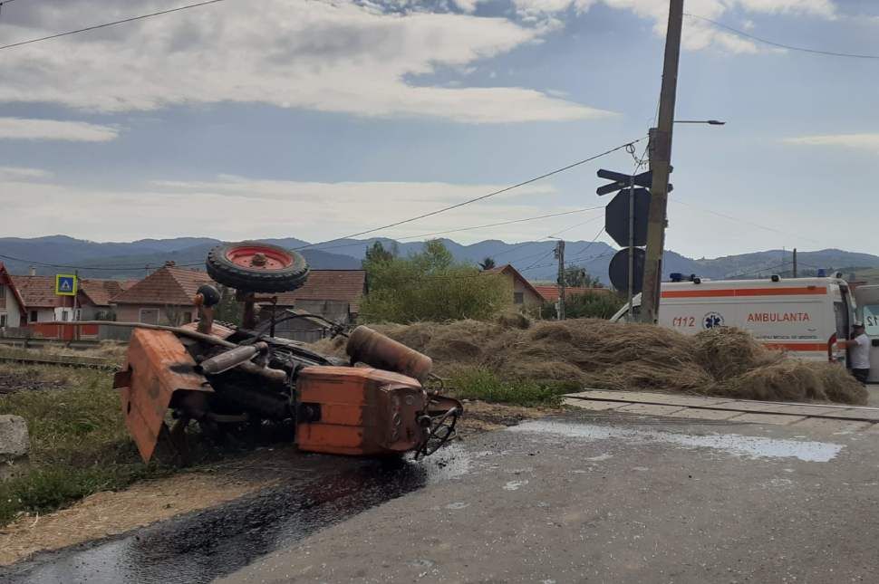 Traktort ütött el a vonat, a sofőr nem élte túl