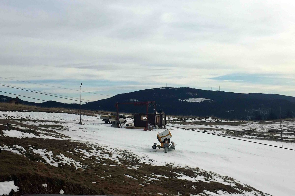 Így áll a hó a Hargitán