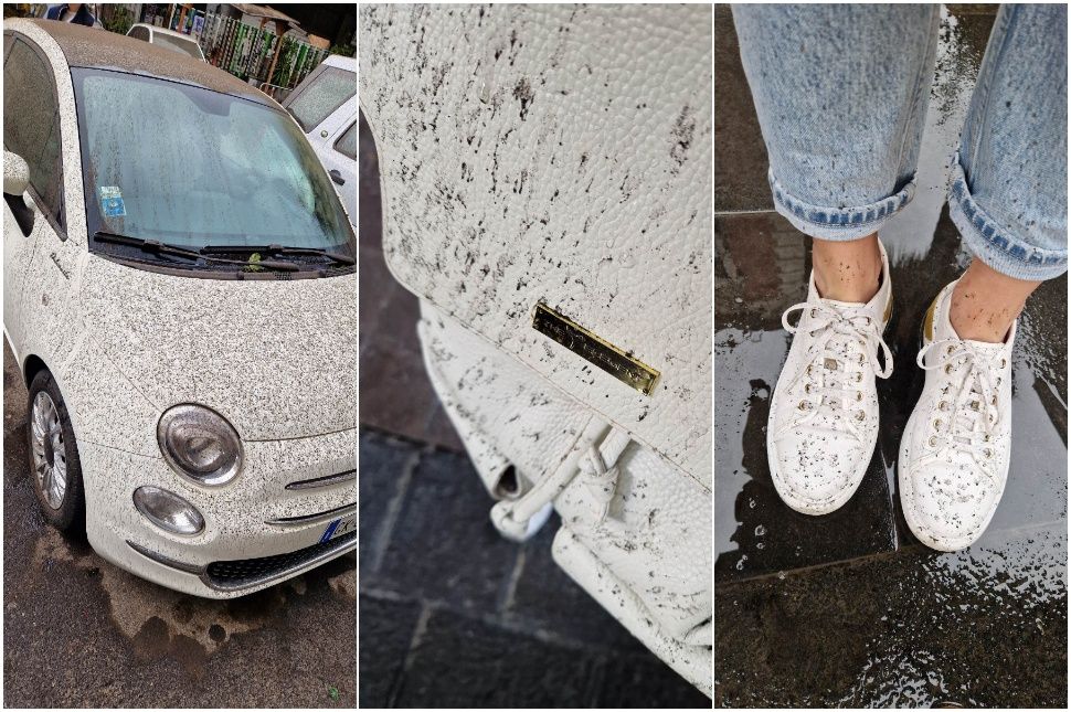 Udvarhelyi párt is megszórt hamuval az Etna