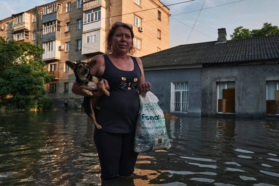 Gátszakadás, ellentámadás