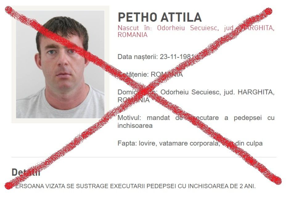 Ezért nem körözik már Pethő Attilát