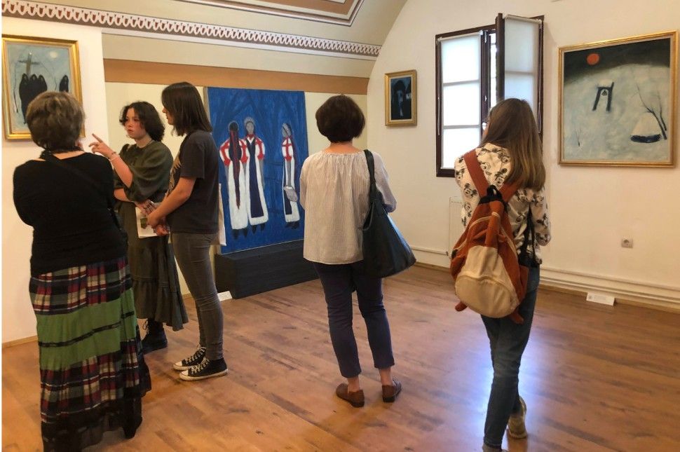 A zenetanár, aki feleségül vette a festészetet