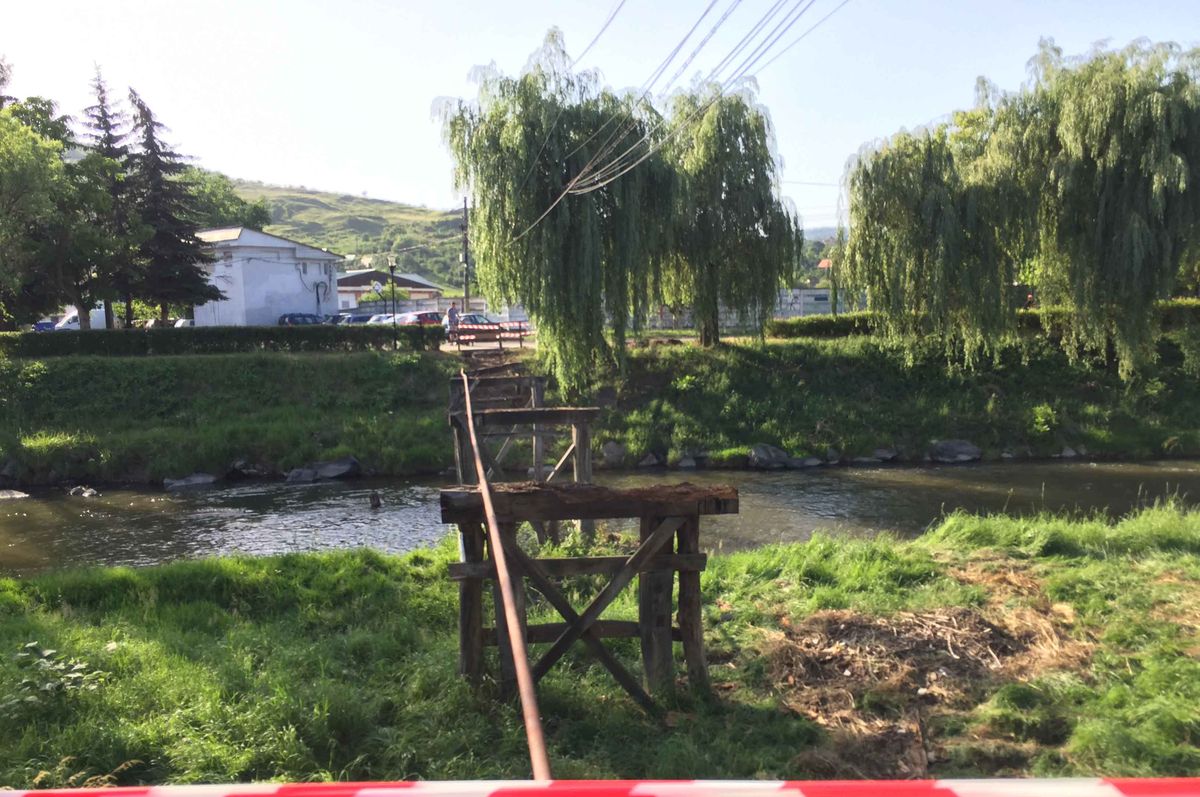 Eltűnt a Malom utcai híd, de megvannak a látványtervek