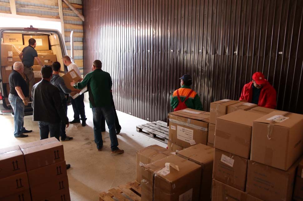 Védőfelszerelést és fertőtlenítőszereket kapott a Caritas