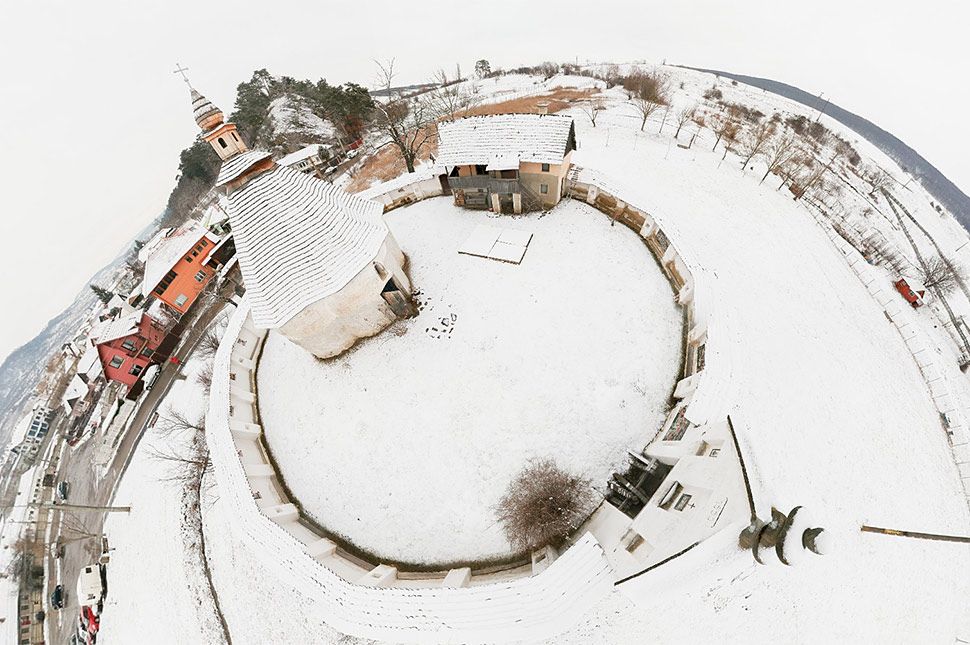 360 fokos karácsonyi panoráma a Jézus-kápolnáról