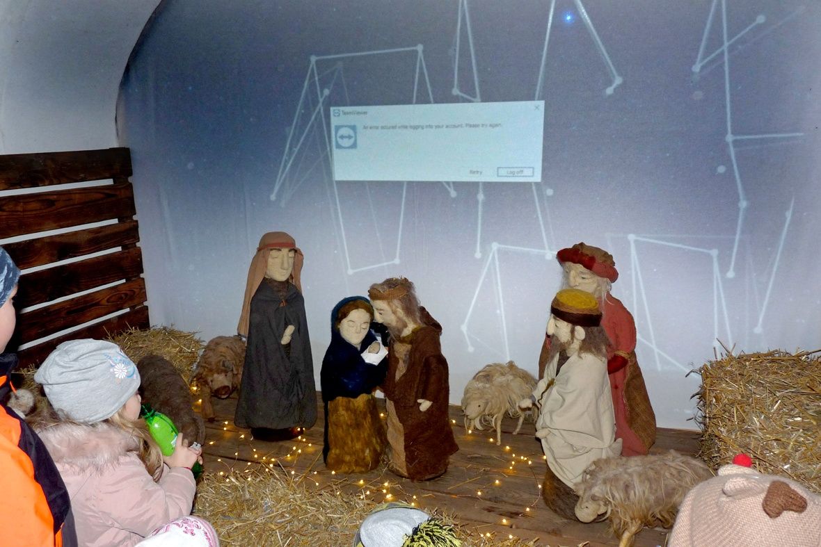 Fényes csillag nem mutatta