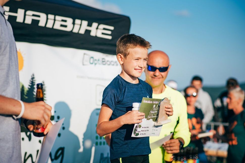 Tíz évesen lett harmadik a felnőttek között