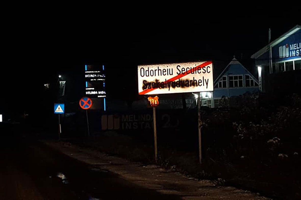 Börtönbüntetést kapott a táblamázoló