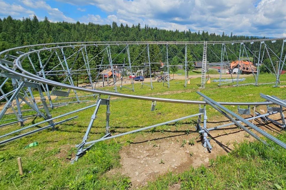 Megnyitott a bobpálya Homoródfürdőn