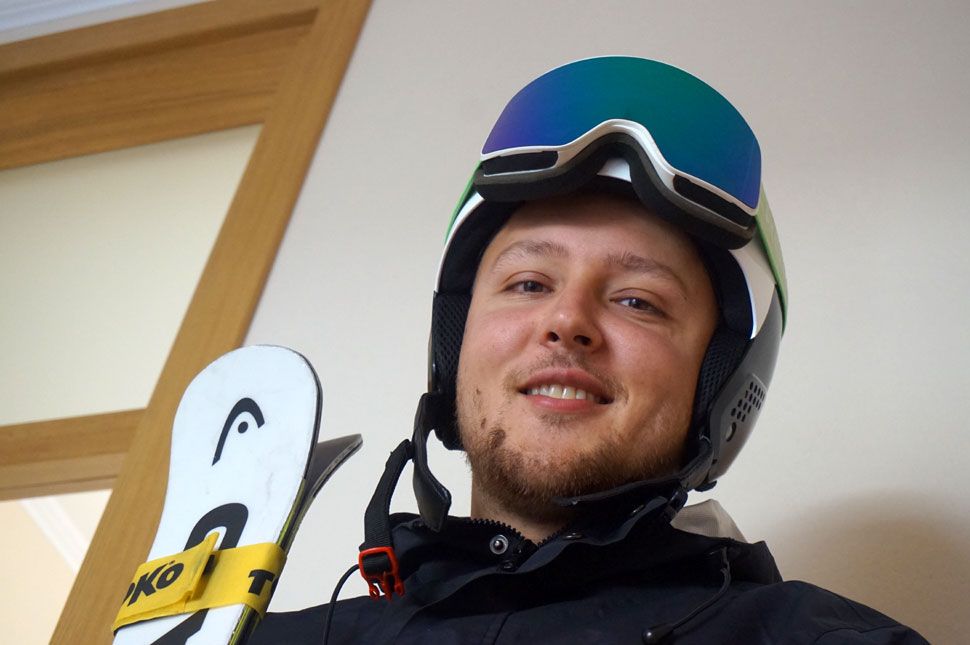 Láttam benne a boldogságot, mert sízhet