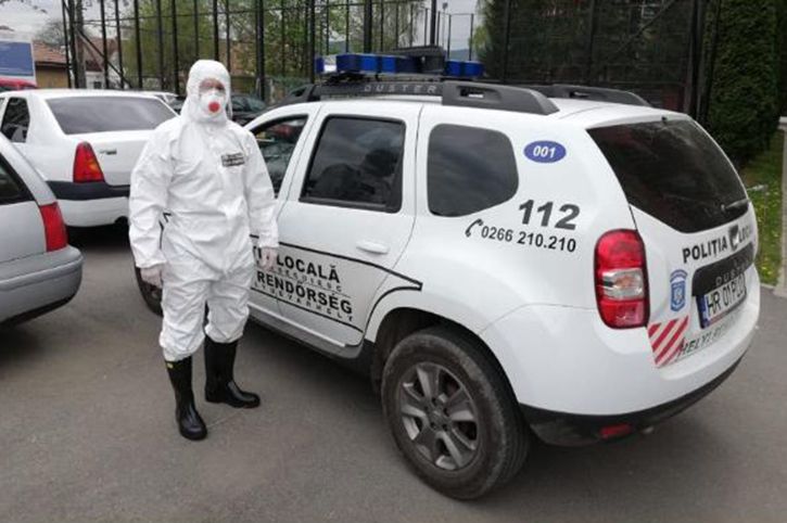 Koronavírusos a Helyi Rendőrség egyik munkatársa