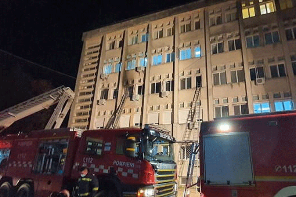 Mitől gyúlhatott ki a Piatra Neamț-i kórház?