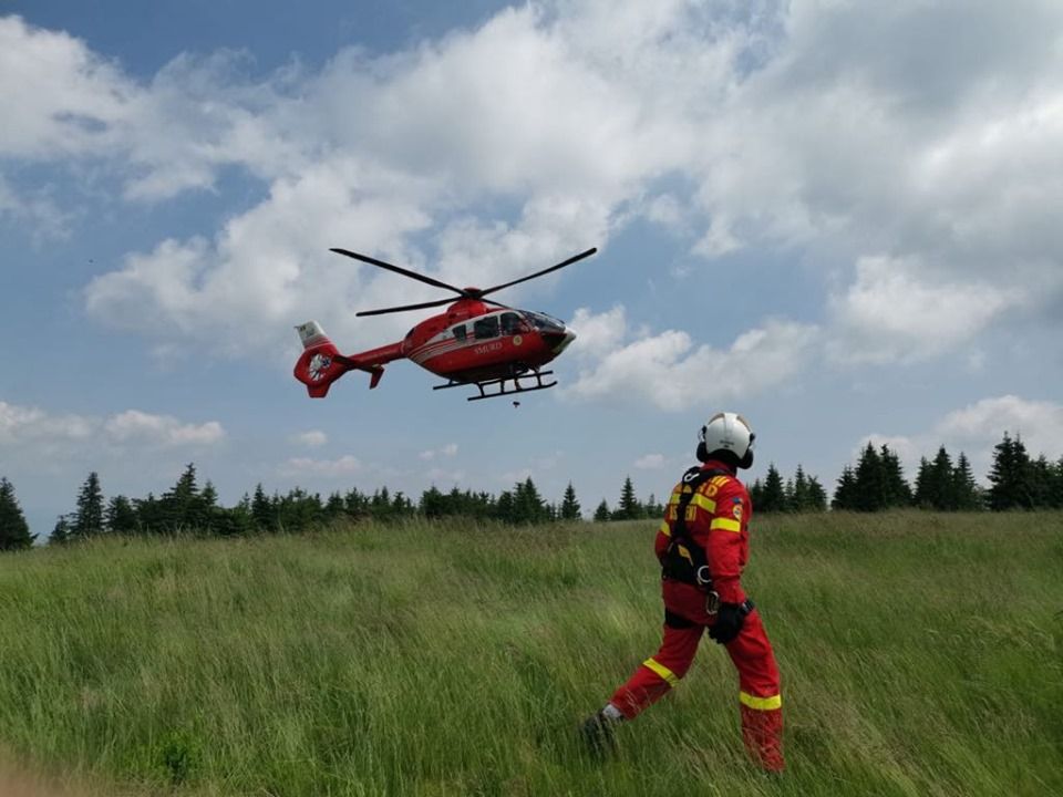Kényszerleszállás a Madarasi-Hargitán