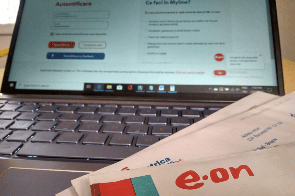 Számlafizetés otthonról: E.ON (gáz)