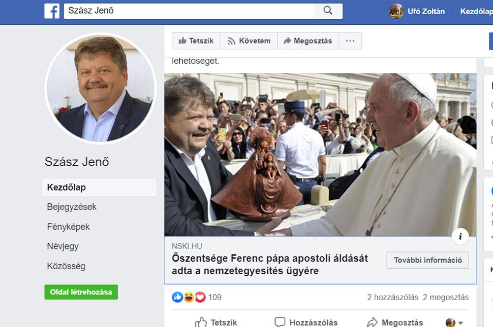 És sajnálja, hogy nem tudott elérni a csíkisörös nemzetegyesítésre