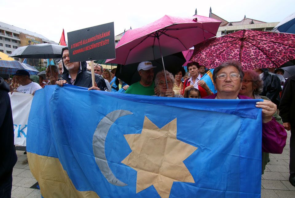 Tüntetnek Udvarhelyen