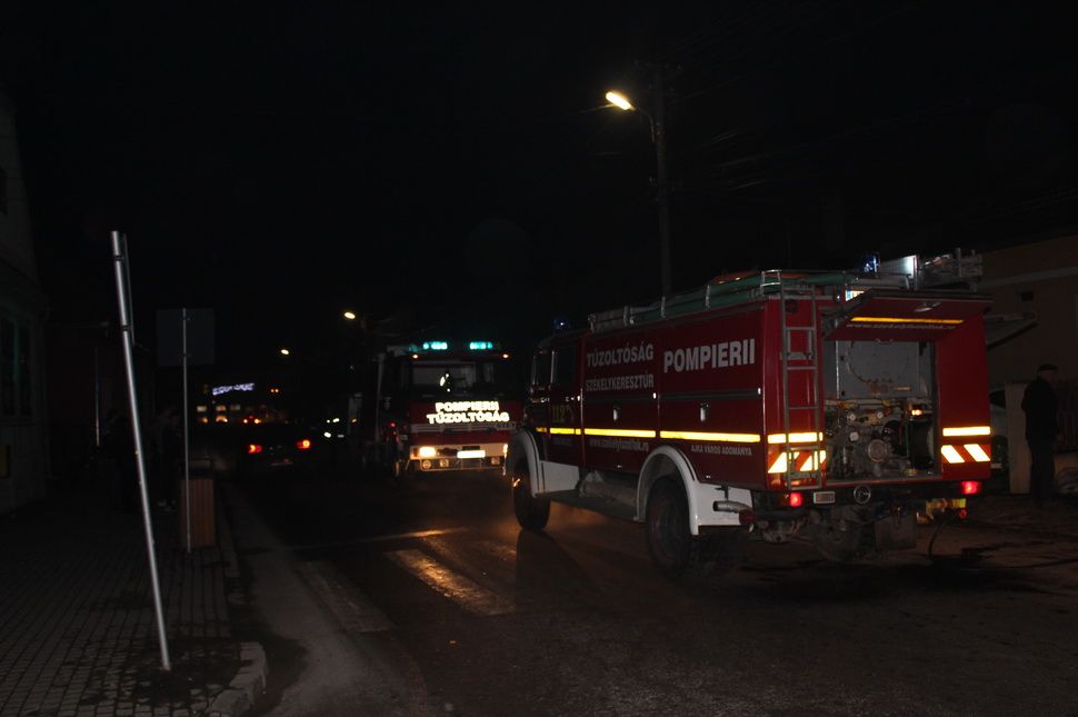 Kigyúlt egy panzió konyhája