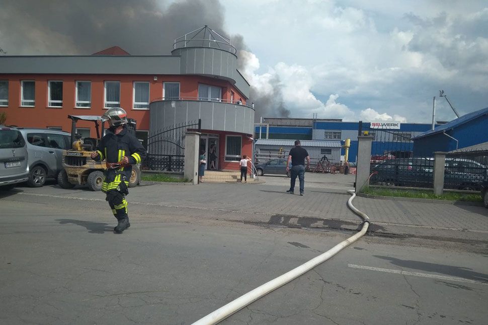 Breaking: Lángol a Demaco épülete