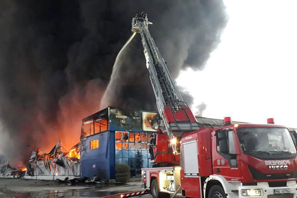 Két napig oltották a tüzet