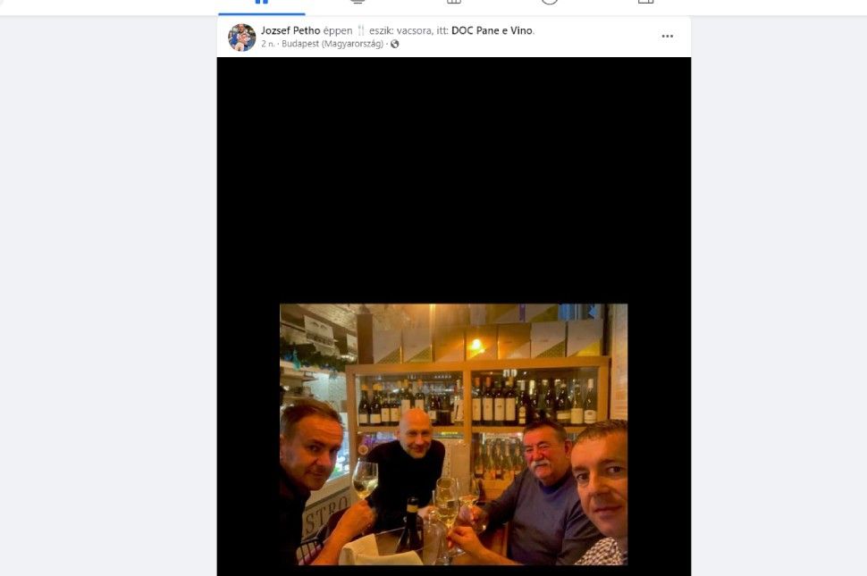 Itt koccintott Pethő Attila