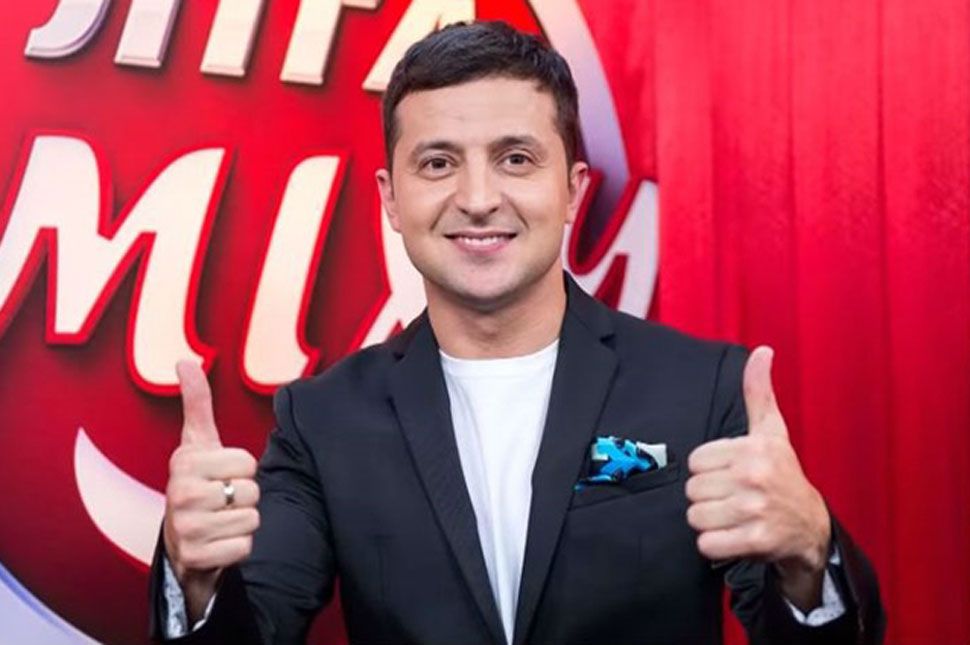 Humorista elnöke lett Ukrajnának