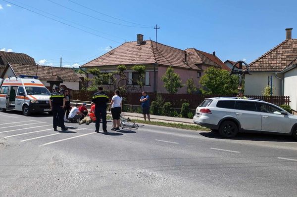 Elütöttek egy biciklist Keményfalván