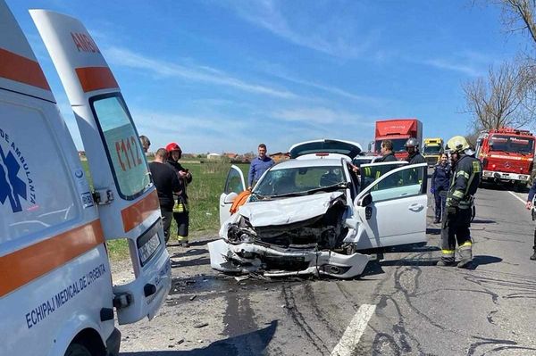 Súlyos baleset történt Szentegyháza kijáratánál