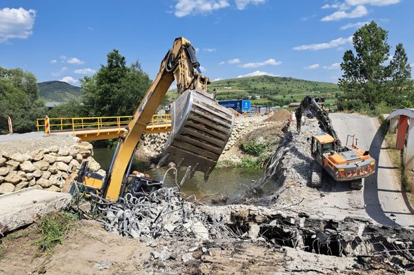 Az utolsó hidat is lebontották Bikafalván