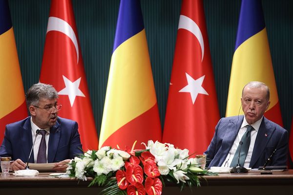 Erdogan fogadta Marcel Ciolacu miniszterelnököt Ankarában
