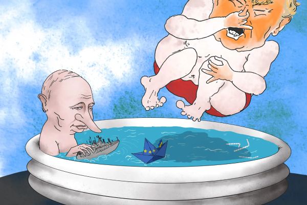 Trump a hosszabb és brutálisabb háború felé tolja Putyint