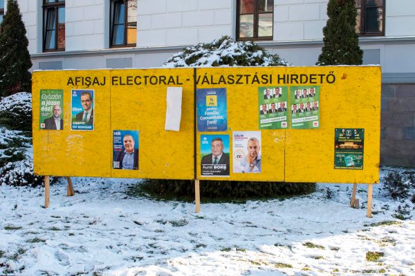 Mintha Parajd teljes lakossága Călin Georgescura szavazott volna