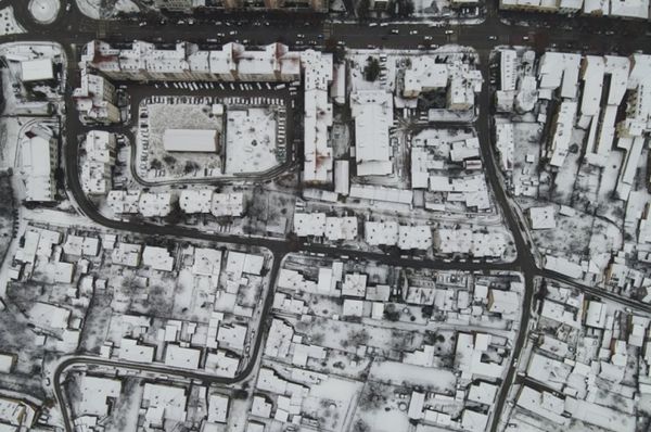 Csak egy ideig lepte el a hó az utakat