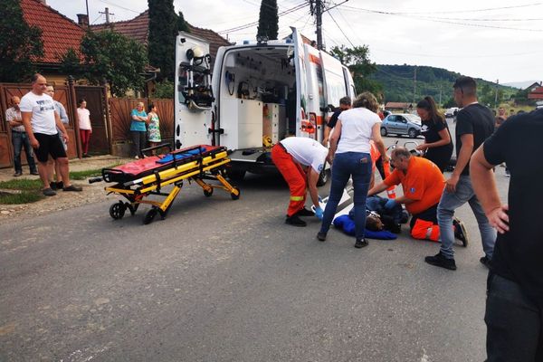 Nem súlyos az elütött motoros állapota