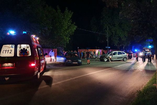 Három autó ütközött a Lejtő utcánál