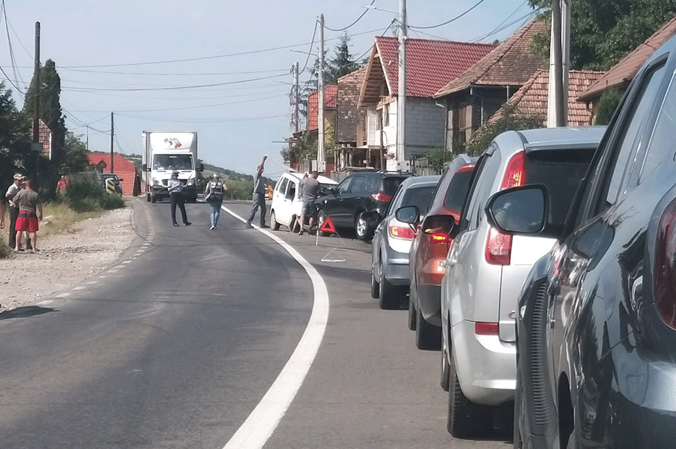 Frissítve: Frontális ütközés Máréfalván (videóval)
