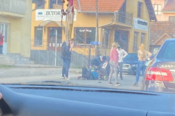 Biciklist gázoltak el a Bethlenfalvi úton