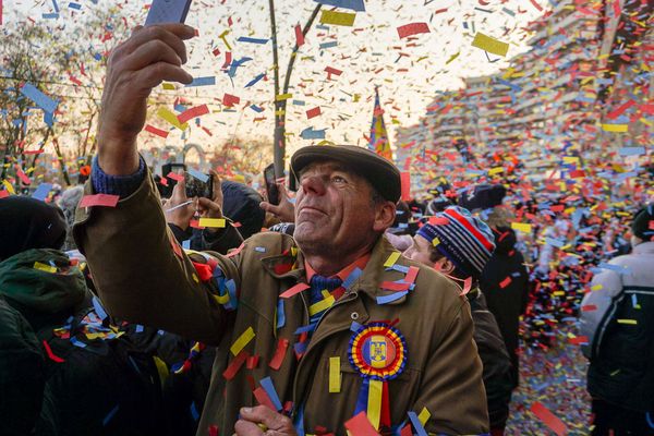 Így ünnepelték a románok Erdély megkaparintását