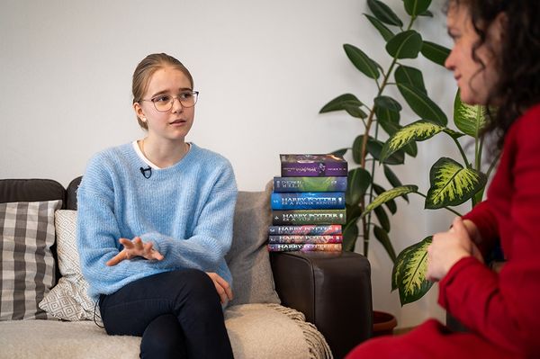 Mintha a könyvek a családom lennének