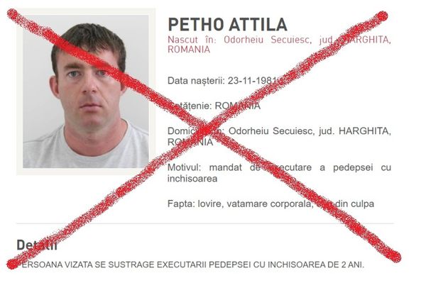 Ezért nem körözik már Pethő Attilát
