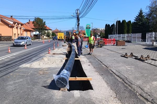 Lezárnak egy közlekedési sávot Bethlenfalván